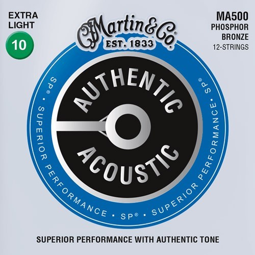 Martin Authentic SP 12 cordes MA500 extra light