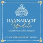 Hannabach Ukulélé Soprano/Concert Goldin Carbon 235MHT