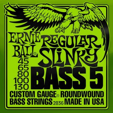 Ernie Ball Slinky basse 5 cordes 2836 regular