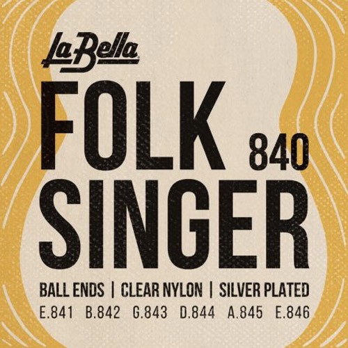 La Bella Folk Singer 840 tension normale