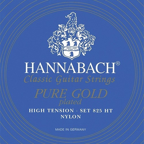 Hannabach Pure Gold tension forte 825HT tension forte lot 3 cordes graves
