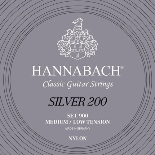 Hannabach Silver 200 medium / low tension 900MLT Hannabach Silver 200 medium / low tension 900MLT