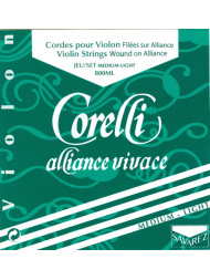 Corelli Alliance Jeu de cordes violon 4/4 Tension Medium Light