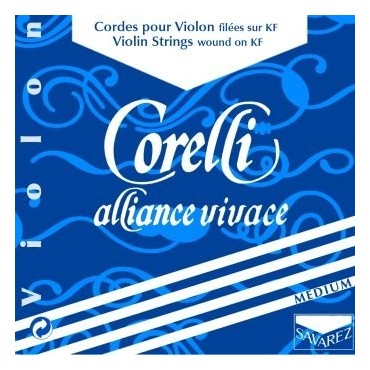 Corelli Alliance Jeu de cordes violon 4/4 Tension Medium