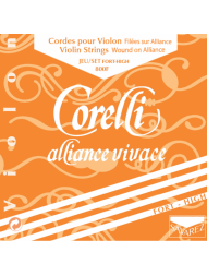 Corelli Alliance Jeu de cordes violon 4/4 Tension Forte