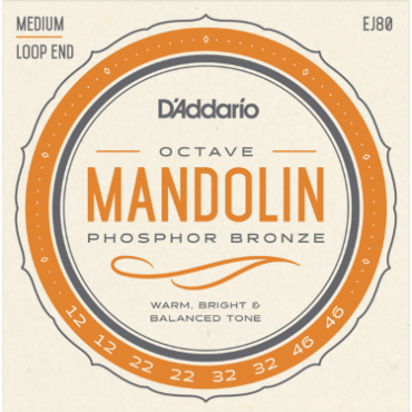 D’Addario Mandole Octave EJ80 Medium