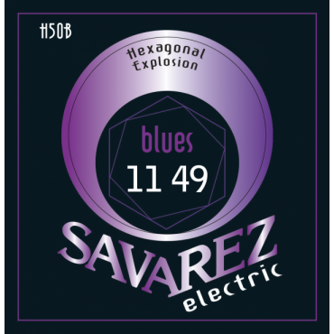 Savarez Electric Hexagonal Explosion H50B Blues