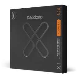 D'Addario XTAPB1047-3P Tension Extra Light - 3 jeux