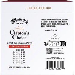 Martin Eric Clapton MEC12 light