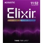 Elixir Acoustic PolyWeb Bronze 11025 custom light