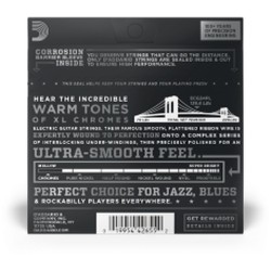 D'Addario ECG24PL tension Jazz light