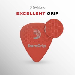 Médiator D'addario Duragrip 0,60mm Light - Lot de 10