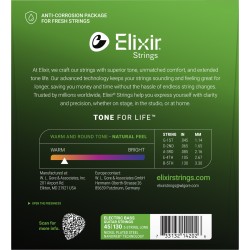 Elixir Electric NanoWeb 12002 Basse 5 cordes super light