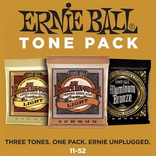 Ernie Ball Tone Pack 3 jeux différents 3314 light