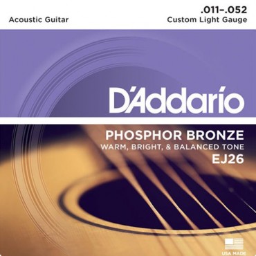 DAddario BEB031W Corde seule en nylon avec filet en bronze pour guitare folk Extrémité à boule 