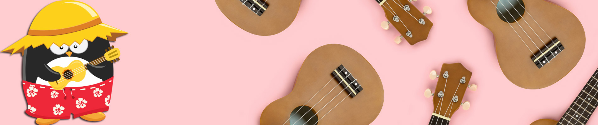 Différence entre les cordes pour ukulélé soprano, concert et ténor